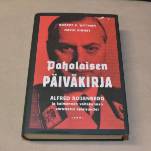 Robert K. Wittman - David Kinney Paholaisen päiväkirja - Alfred Rosenberg ja kolmannen valtakunnan varastetut salaisuudet